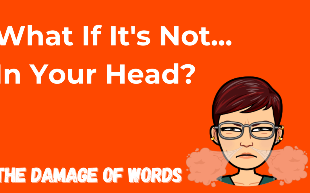 What If It’s Not In Your Head? Narcissist Alert!