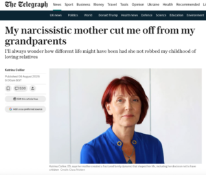 Katrina Collier in The Telegraph